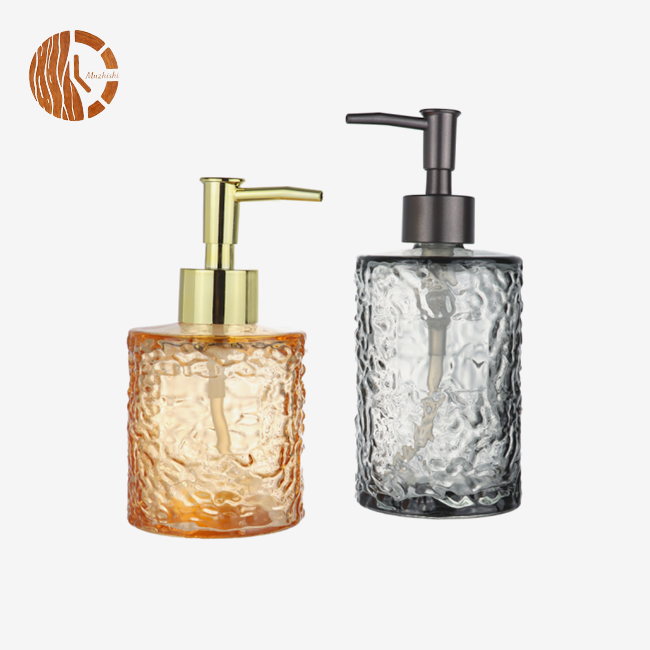 Glass Hand Soap Dispenser With Foam Pump